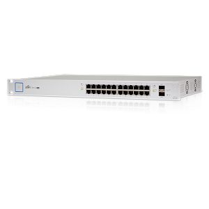 Ubiquiti UniFi Switch US-24-250W Коммутатор 24 портов 1000Base-TX, 2xSFP